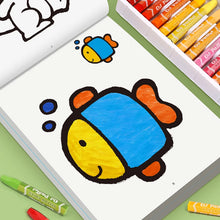 32 Pages Children's Fun Coloring Book with Different Themes Coloring Drawing Book Early Learning of Painting Books