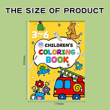 32 Pages Children's Fun Coloring Book with Different Themes Coloring Drawing Book Early Learning of Painting Books