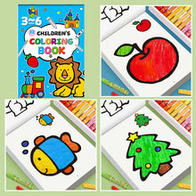 32 Pages Children's Fun Coloring Book with Different Themes Coloring Drawing Book Early Learning of Painting Books