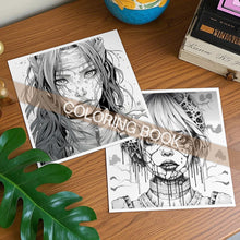 TERRIFYING BEAUTY Coloring Book for Adults Featuring Bold-easy Patterns Hand Drawing Entertainment Leisure DIY Painting Books